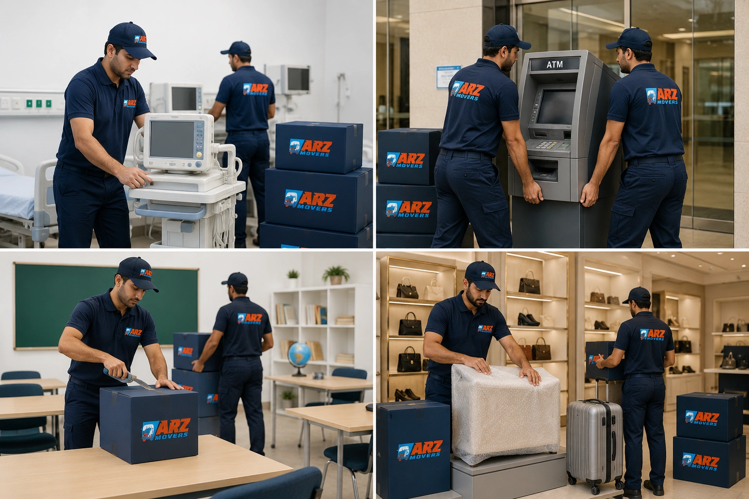 Professional installation of office, hospitality, auditorium & residential furniture by skilled technicians.