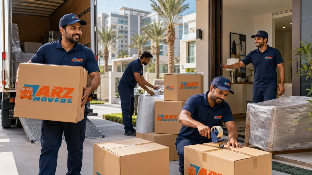 Trusted Al Barsha movers providing expert packing, safe handling, timely moving services and customer support.