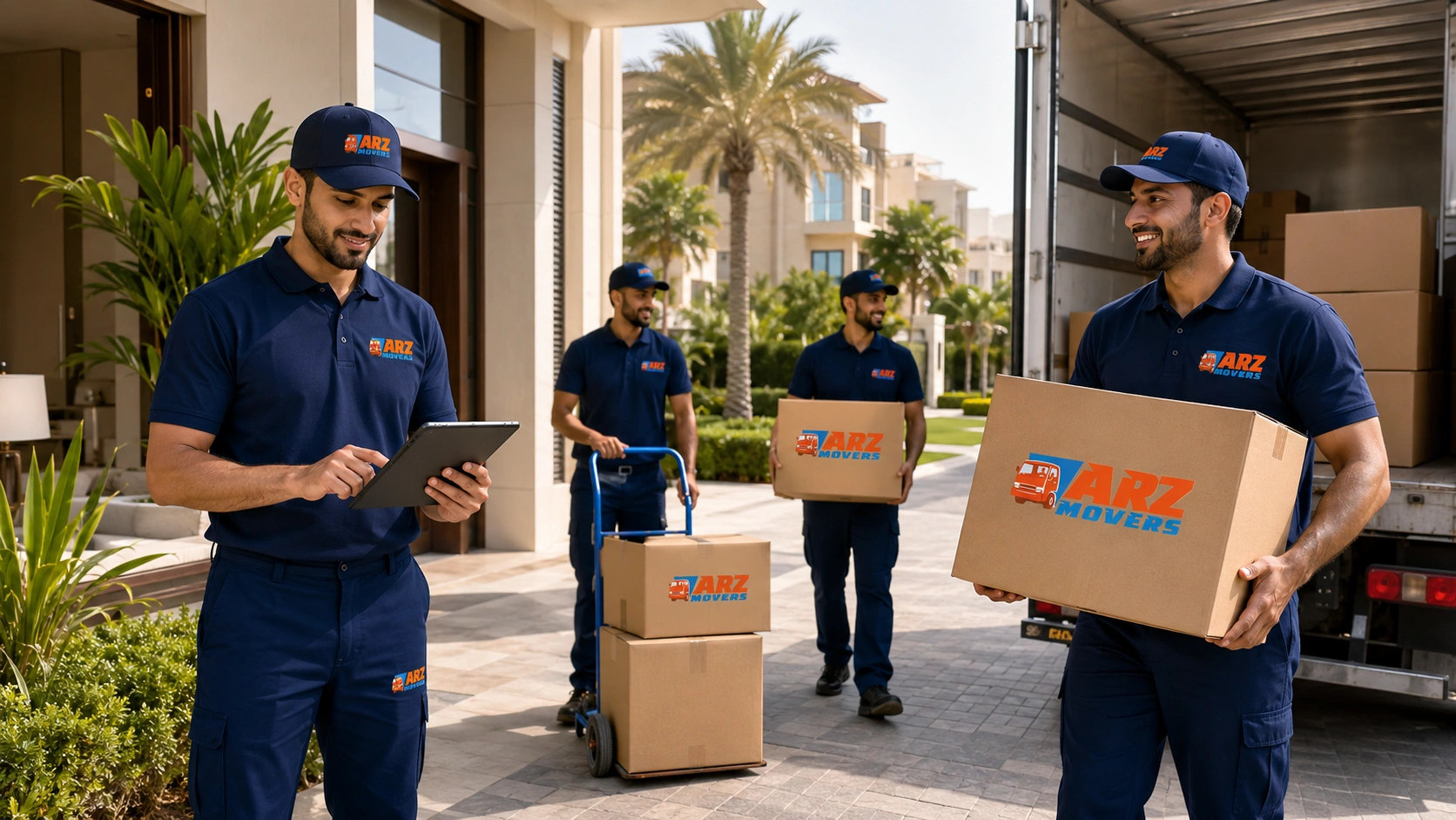 End to end moving process with survey quotation packing GPS transport and full unpacking and setup for smooth relocation.