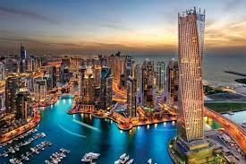 Ras Al Khaimah featuring mountains, beaches, resorts, desert landscapes and modern urban developments.