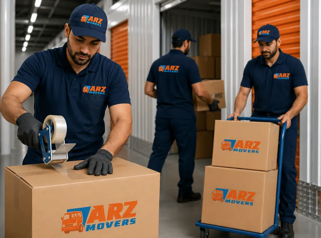 Affordable Dubai storage units with secure facilities, flexible rentals, climate control and professional handling services