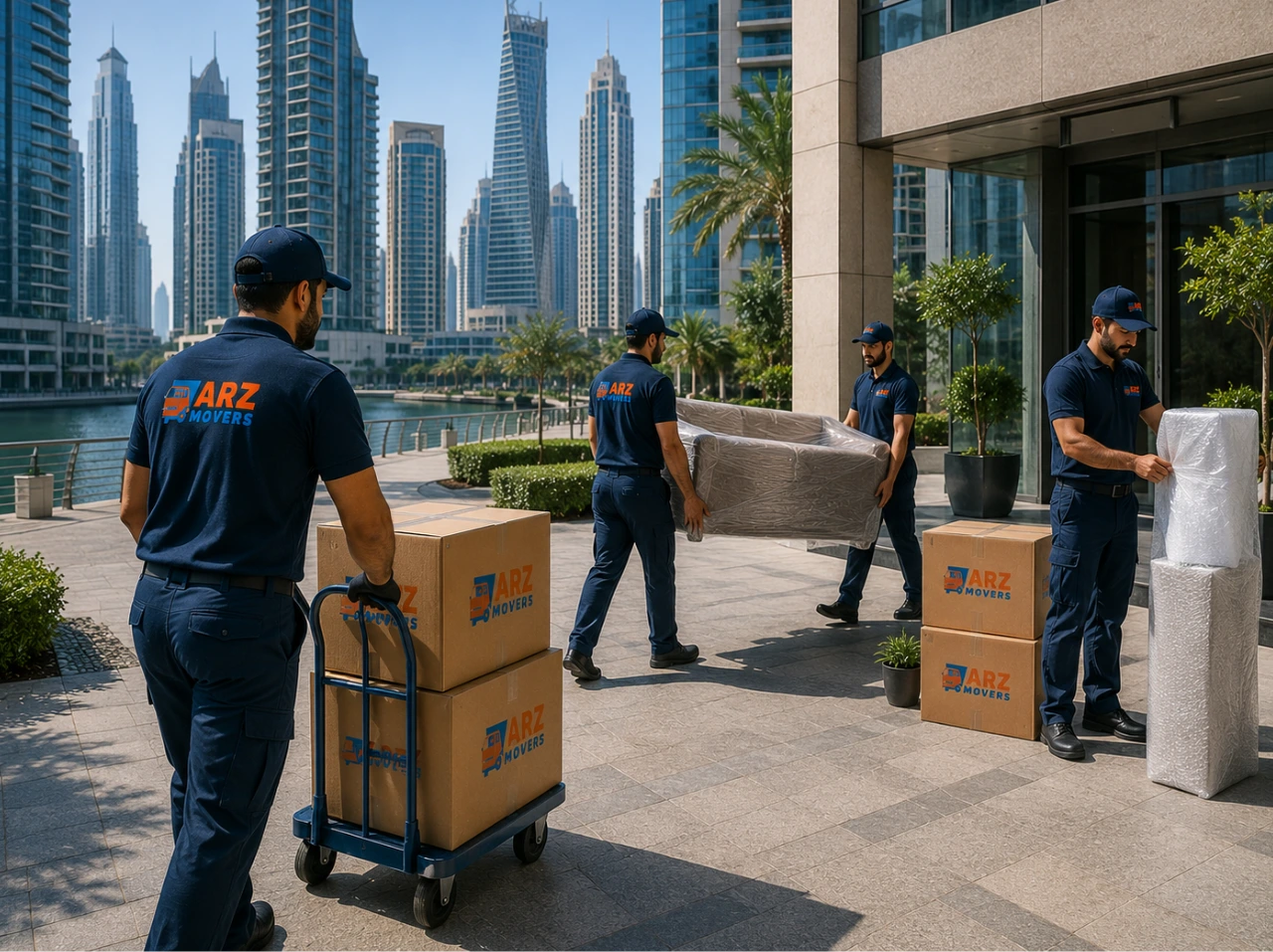Office relocation in Sharjah handling IT systems secure documents SHAMS SAIF Zone moves with after hours business shifting.