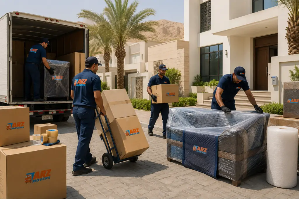 Best movers in Al Ain providing house, furniture, and international relocation services with expert handling.