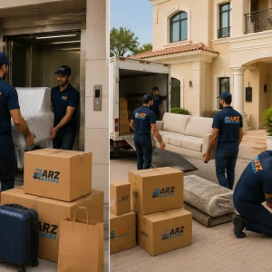 Professional movers in Umm Al Quwain offering safe home and office relocation with insured, SOP-based logistics services.