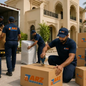 End to end moving process with survey quotation packing GPS transport and full unpacking and setup for smooth relocation.