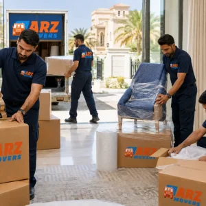 Professional movers and packers in Al Barsha handling packing, furniture moving, transport and setup safely and on time.