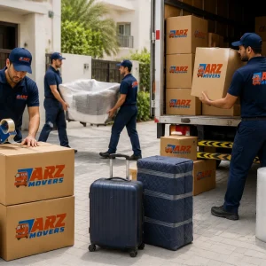 Professional movers and packers in Al Warqa handling apartment and villa relocations with insured moving services.