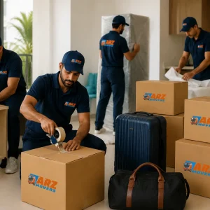 Professional movers in The Greens offering packing, furniture assembly, handyman services, and safe relocations.