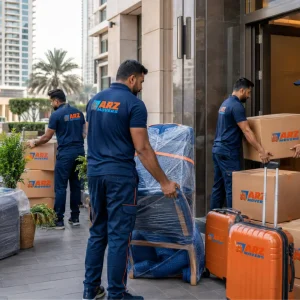 Structured relocation process with survey, planning, packing, GPS tracking, transport, reassembly, and clean installation.