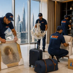 Residential moving services in Dubai with professional packing, secure transport, and careful unpacking for homes.