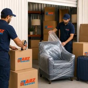 Climate-controlled storage with 24/7 monitoring, fire protection, and pest-controlled facilities for safe storage.