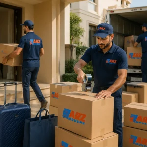 Contact ARZ Movers for a stress-free Al Ghadeer relocation with a free survey and professional moving support.