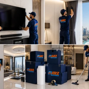 TV mounting, curtain fitting, and appliance setup services ensuring complete home installation after moving.